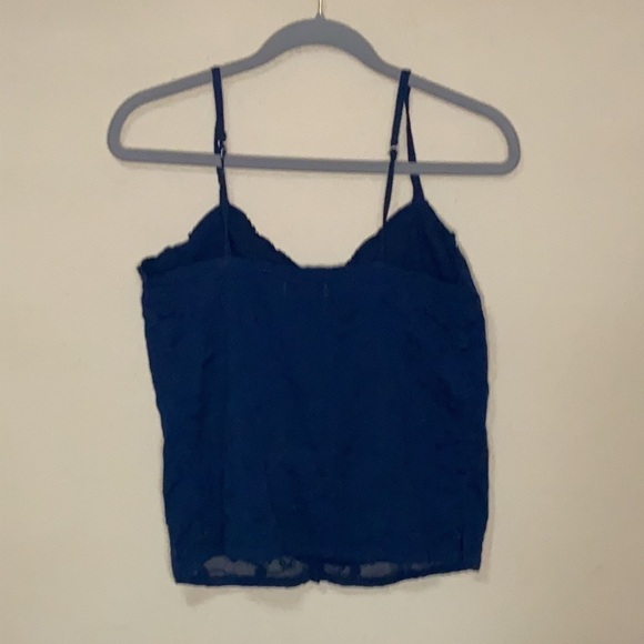 Hollister spaghetti Strap Eyelet lace Top - Picture 4 of 11
